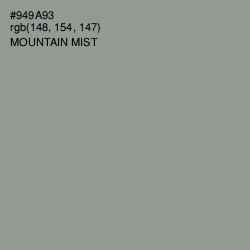 #949A93 - Mountain Mist Color Image